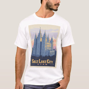 Camiseta Salt Lake Temple Salt Lake City, Utah