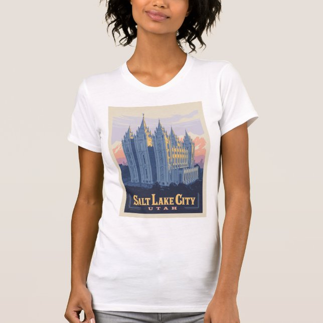 Camiseta Salt Lake Temple | Salt Lake City, Utah (Frente)