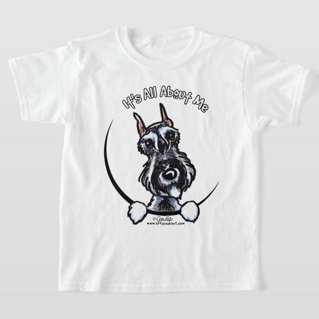 Camiseta Salt Pepper Schnauzer IAAM (Postura )