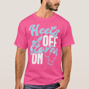 Camiseta Salta Luvas No Kickboxer Mulheres Gir De Kickboxer