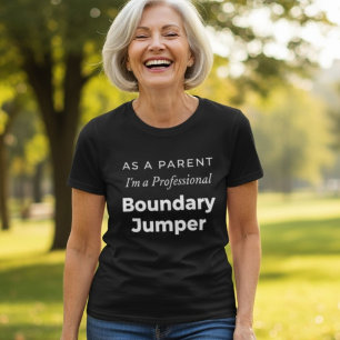 Camiseta Saltador de Limite Profissional Pai/Mãe Engraçado
