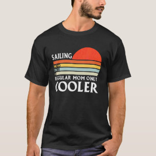 Camiseta Saltando A Mãe Como Uma Mãe Normal Só Vendendo