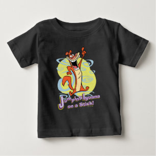 Camiseta Saltando Igauna em um Stick!™
