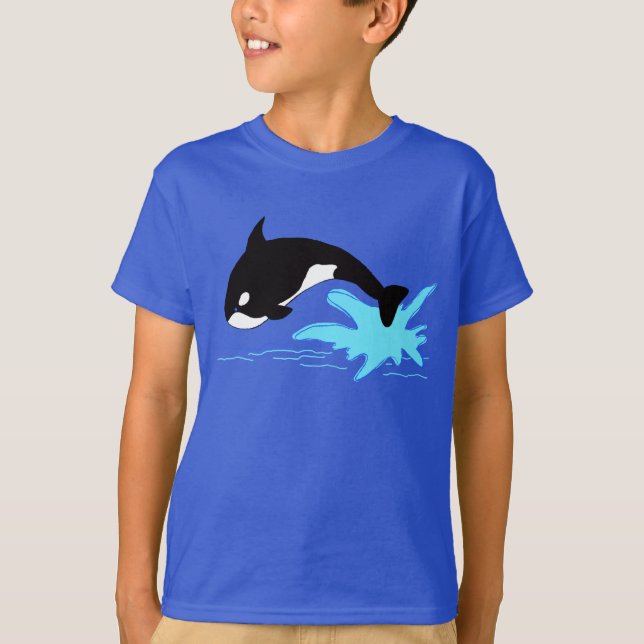 Camiseta Saltando Orca (Frente)