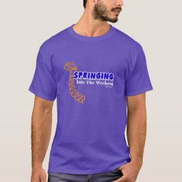 Camiseta Saltando Para O Fim De Semana