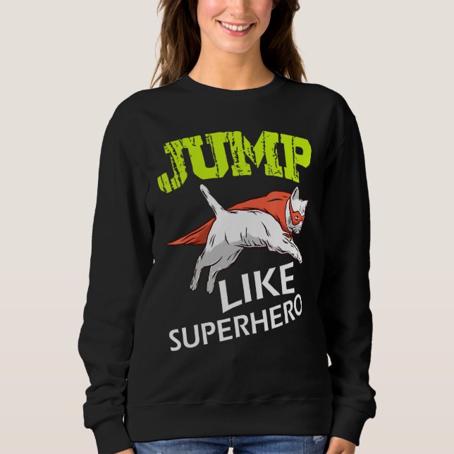 Camiseta Saltar como super-herói (Frente)