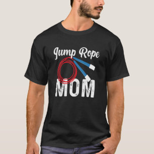 Camiseta Saltar Corda Mãe Ignorando Salto de Poda