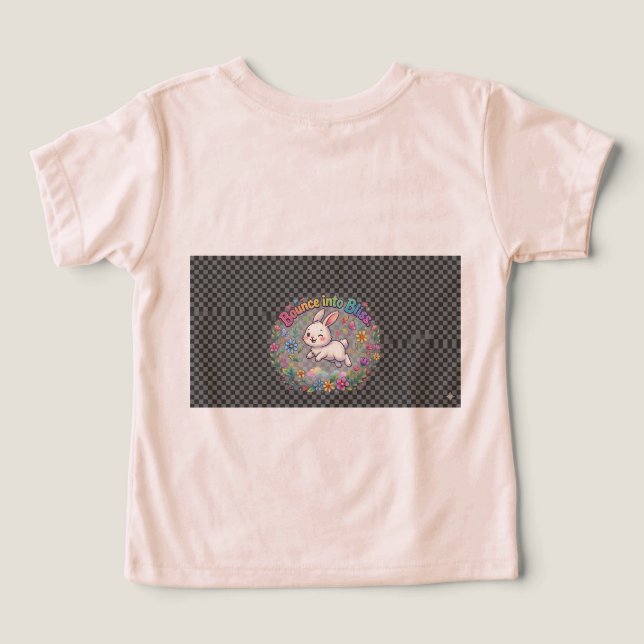Camiseta Saltar para a Felicidade.Camiseta (Verso do Design )