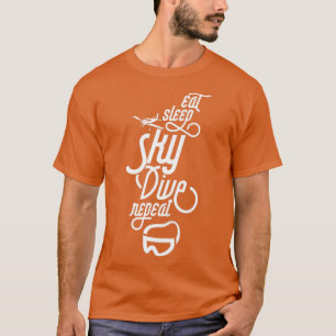 Camiseta Saltar Skydiving Skydive Tandem