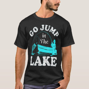 Camiseta Salte No Lago Pescaria Peixe Natureza Ao Ar Livre