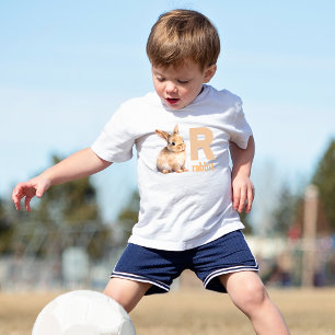 Camiseta Salte para o Aprendizado: Coelhinho Alfabeto Adorá