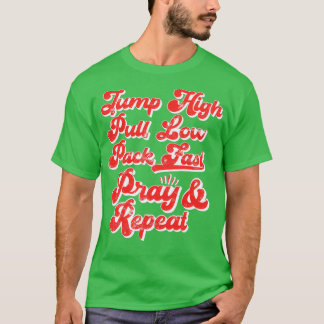 Camiseta Salto Alto Puxar Embalagem Rápida de Reprodução de