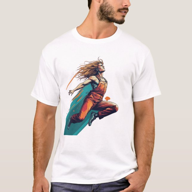 Camiseta Salto com Faith Tee (Frente)