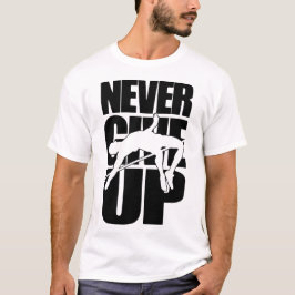 Camiseta Salto com Vara Nunca Desista