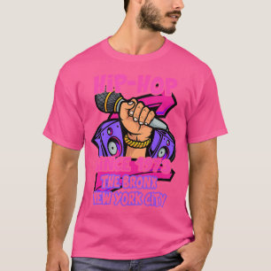 Camiseta Salto Da Anca De 50 Anos Desde 1973 O Bronx Nova Y