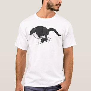 Camiseta Salto da Meia-Noite Gato Noir