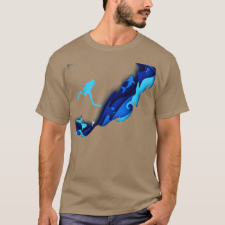 Camiseta Salto de Baleia Scuba