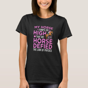 Camiseta Salto de Cavalo Show de Cavalos Meu Cavalo Salta S