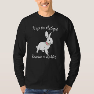 Camiseta Salto De Emergência Do Coelho De Emergência Para A