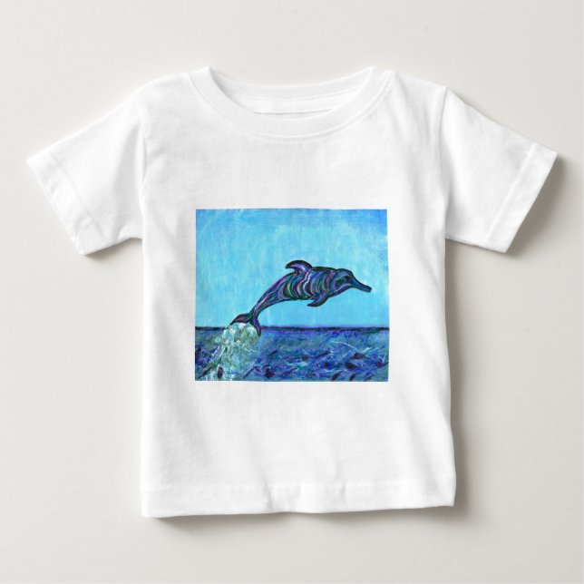 Camiseta Salto de golfinhos (Frente)