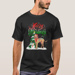 Camiseta Salto de Natal Pajama Correspondendo aos Papais no