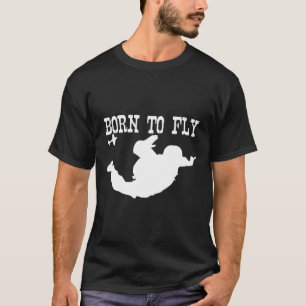 Camiseta Salto de Paraquedas Born To Fly