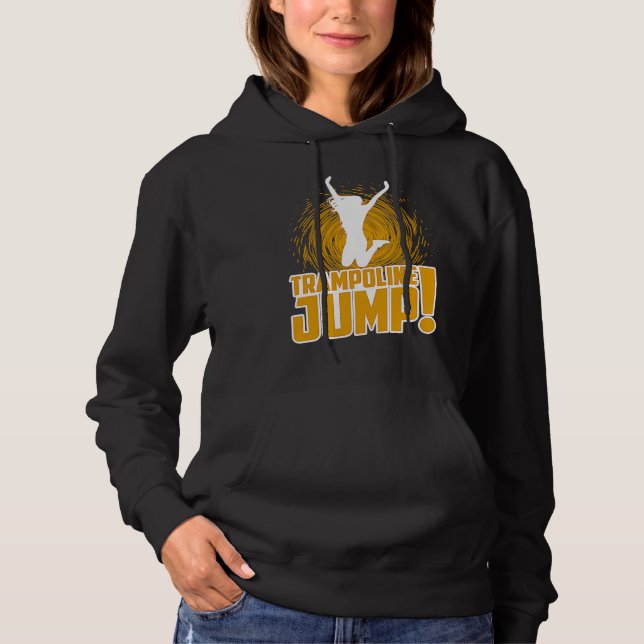 Camiseta Salto de Trampolim Ginástica de Trampolim  2 (Frente)