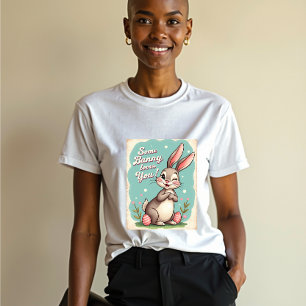 Camiseta Salto Em Meu Coração: Um Coelhinho Te Ama