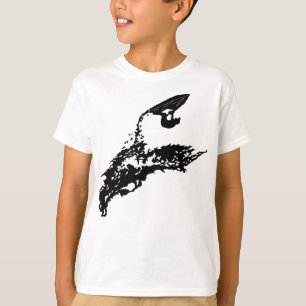 Camiseta Salto grande do esqui do jato