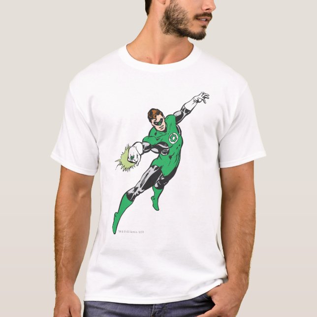 Camiseta Salto Lanterna Verde (Frente)