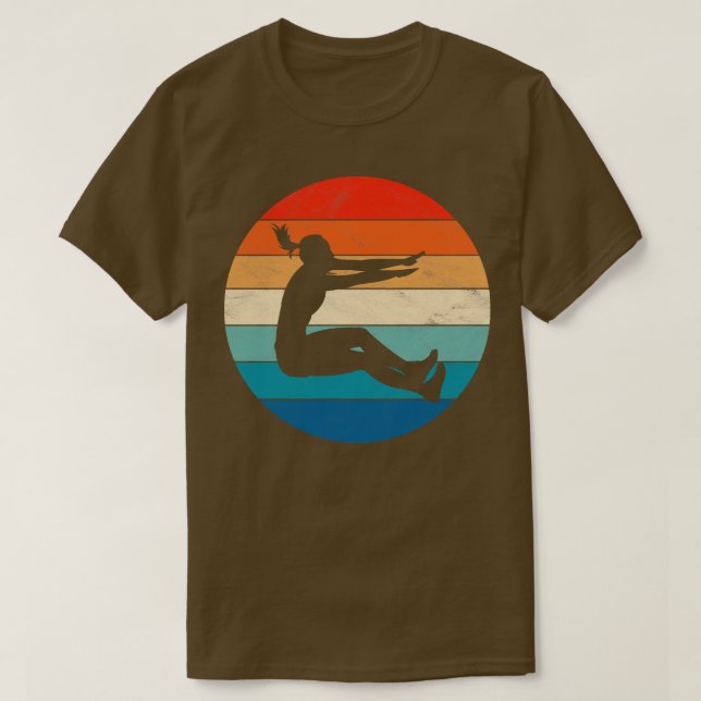 Camiseta Salto longo (Frente do Design)