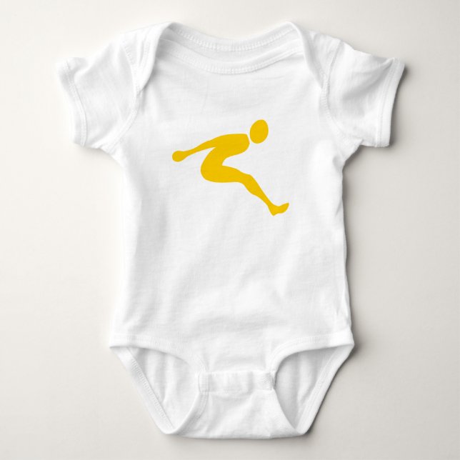 Camiseta Salto longo - âmbar (Frente)