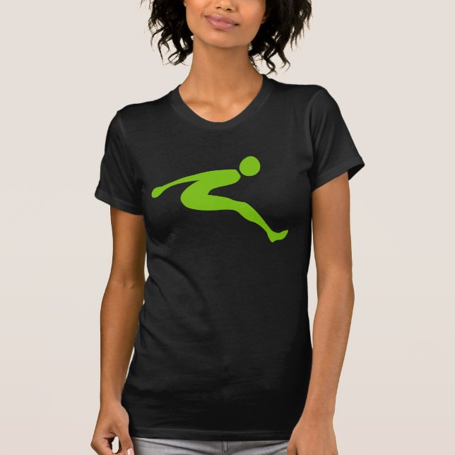 Camiseta Salto Longo - Verde Marciano (Frente)