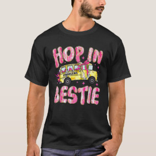 Camiseta Salto no Arco de coquete rosa-rosa Bestie Encantad