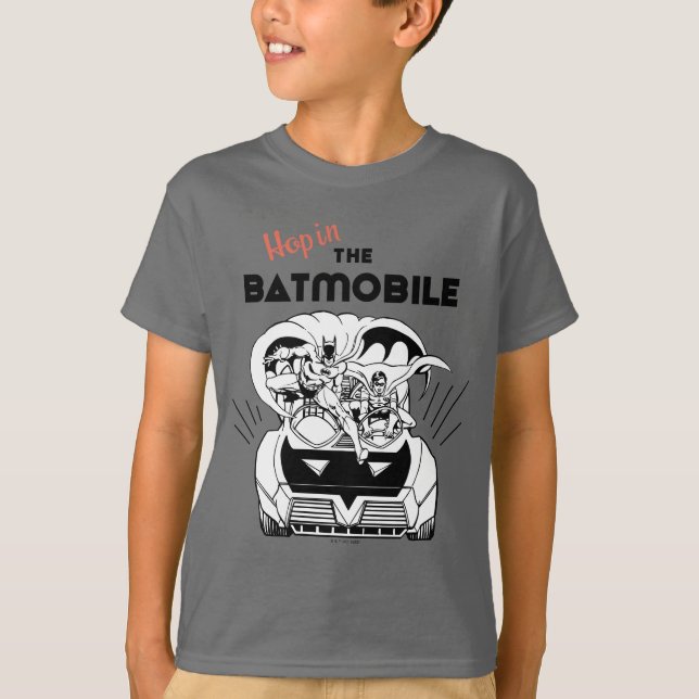 Camiseta Salto no Batmobile (Frente)