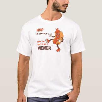 Camiseta Salto no freio, pois você quer ser um Wiener