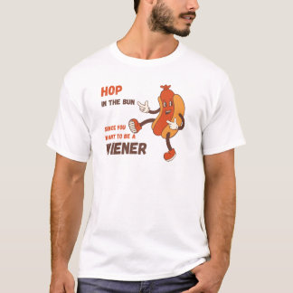 Camiseta Salto no freio, pois você quer ser um Wiener