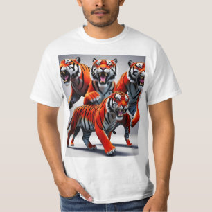 Camiseta Salto Rumo: Tigres em Movimento