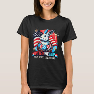 Camiseta Salto Unida - Orgulho Americano de Coelhinho da Pá