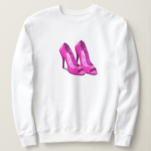 Camiseta Saltos Altos Rosa Estilo Pixel Art 64-Bit