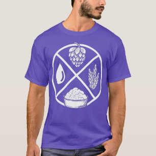 Camiseta Saltos Barley Yeast Water Artesanato Beer