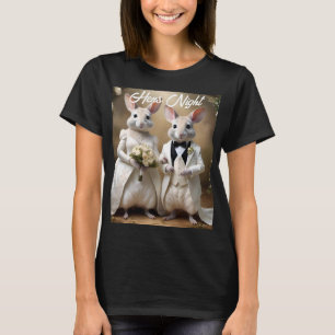 Camiseta "Saltos De Amor Sob: Uma Celebração De Casamento B