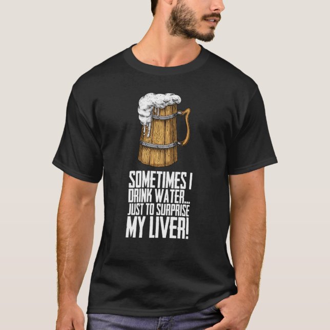 Camiseta Saltos de cerveja do Artesanato (Frente)