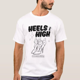 Camiseta Saltos e padrões elevados