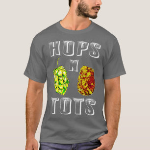 Camiseta Saltos e tater chef de cerveja de artesanato engra