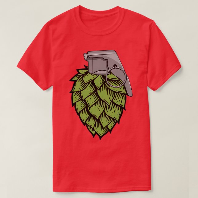 Camiseta Saltos Grenade Fire No Buraco T (Frente do Design)