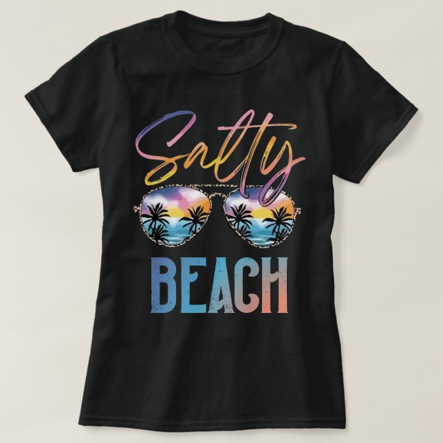 Camiseta Salty Beach (Frente do Design)