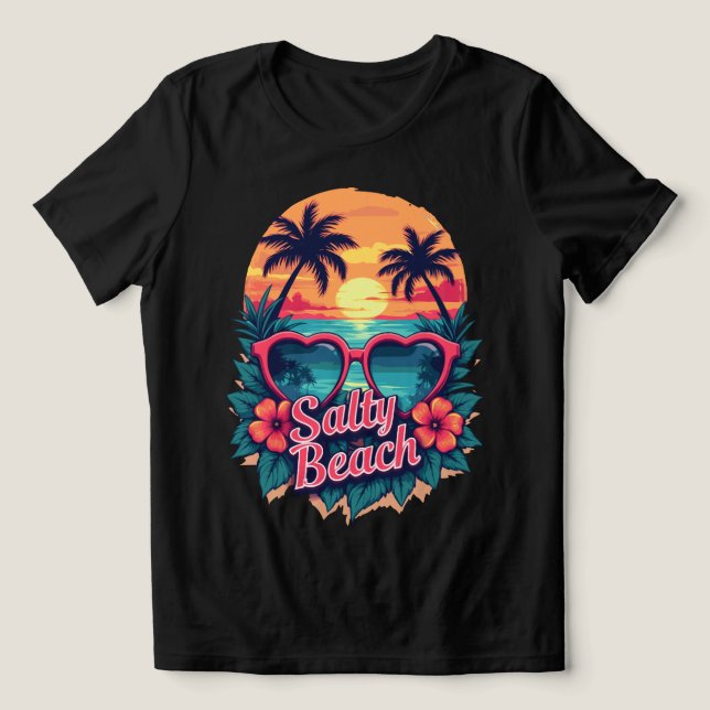 Camiseta Salty Beach (Design frontal)