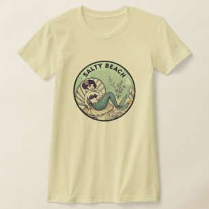 Camiseta Salty Beach Mermaid