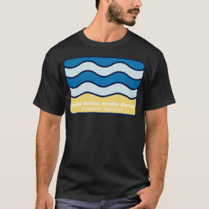 Camiseta Salty Brine State Beach Rhode Island Wave